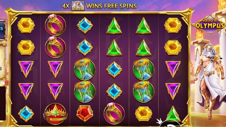 Gates of Olympus by Pragmatic Play — gameplay screenshot 2
