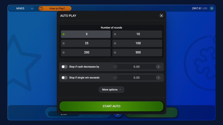 Mines by Spribe — gameplay screenshot 2